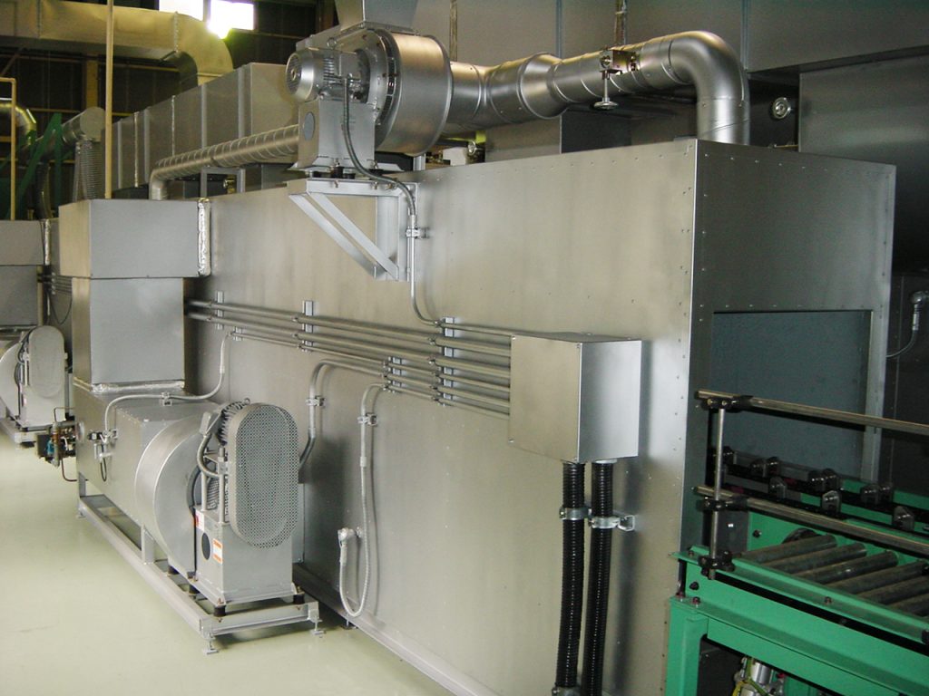 連続炉 予熱オーブン