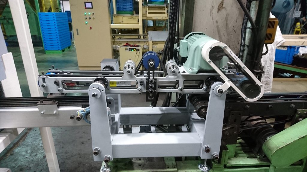 連続炉 プレキュアオーブン出入口CV