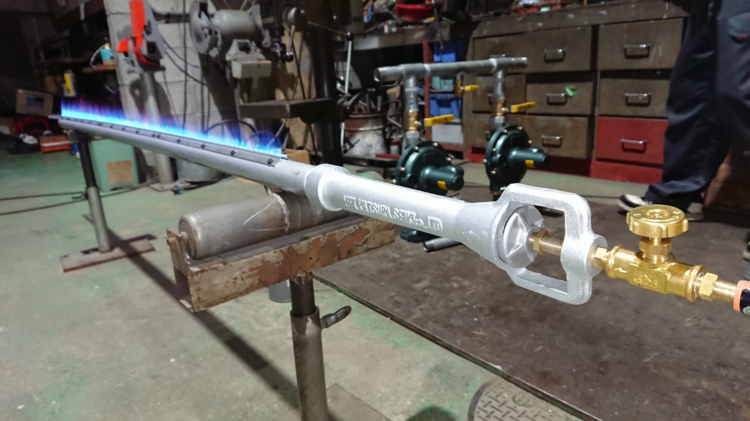 パイプラインバーナ